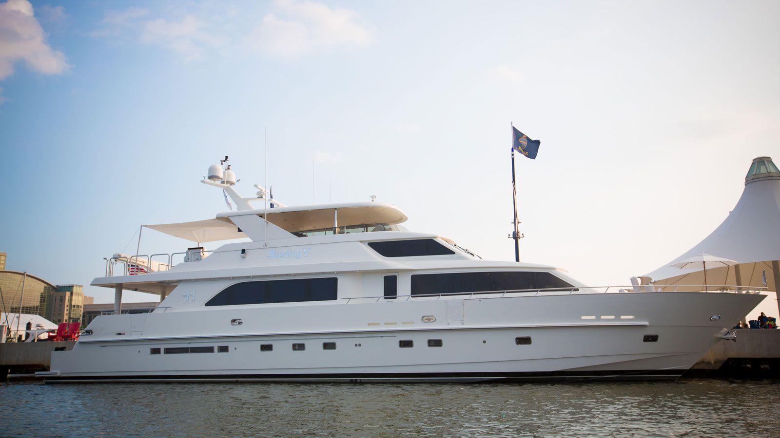 Hargrave motor yacht Sterling V back on the market